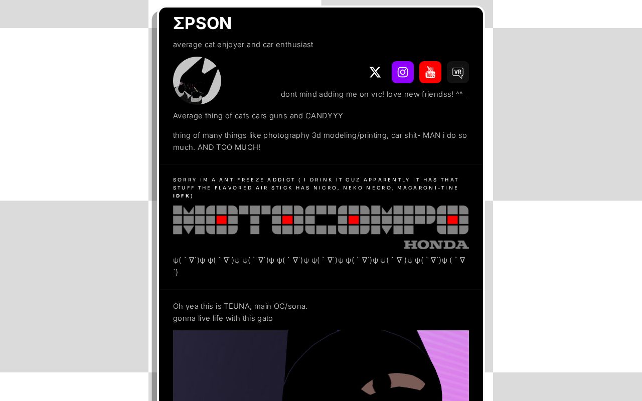 Carrd profile picture for @epson